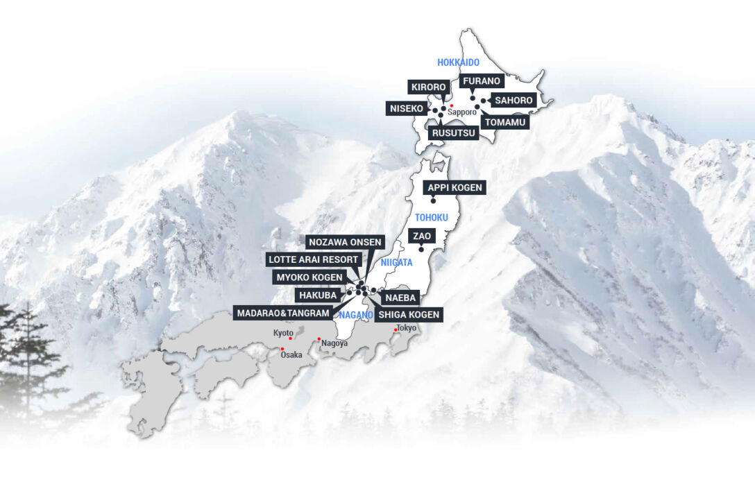 Map of Japan