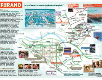 Furano Village Map