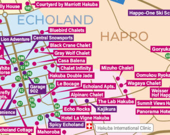 Hakuba Valley - Hakuba Area Map