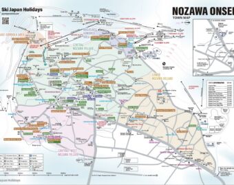 Nozawa Onsen Village Map