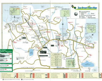 Zao Village Map