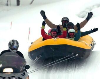 Snow Rafting
